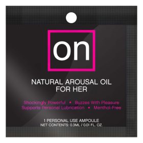 Sensuva ON Arousal Oil - intim olaj nőknek (0,5 ml)