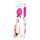 bodywand Aqua Wand - vízálló masszírozó vibrátor (fehér-pink)