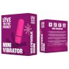 Love Bullet - vízálló mini vibrátor (pink)