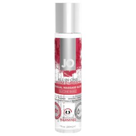   System JO All-in-one - melegítő síkosító & masszázsgél (30 ml)
