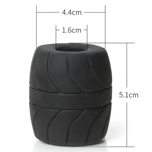 Perfect Fit - SilaSkin Ball Heregyűrű és nyújtó (fehér)