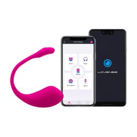 Lovense Lush 2 – App-vezérelt vibrációs tojás (pink)