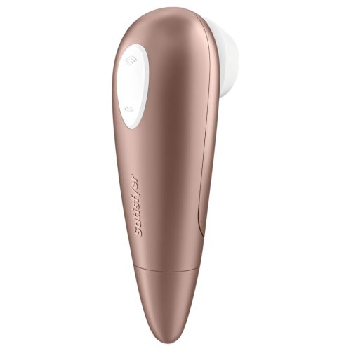 Satisfyer 1 Number One - léghullámos csiklóizgató (barna)