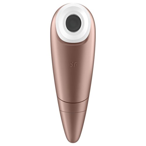 Satisfyer 1 Number One - léghullámos csiklóizgató (barna)
