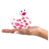 My Duckie Romance 2.0 - vízálló csikló vibrátor (fehér-pink)