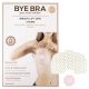 Bye Bra D-F - pink láthatatlan push-up melltartó tapasz (6 db)