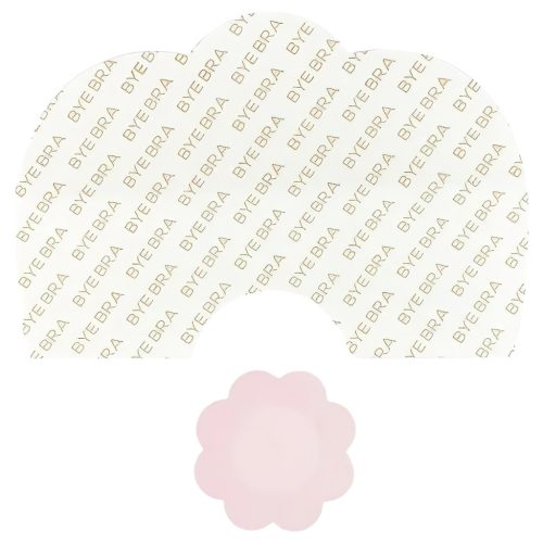 Bye Bra D-F - pink láthatatlan push-up melltartó tapasz (6 db)
