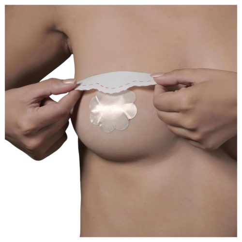 Bye Bra D-F - pink láthatatlan push-up melltartó tapasz (6 db)