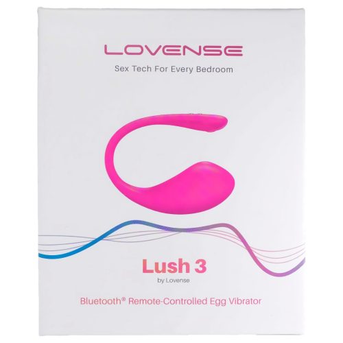 Lovense Lush 3 – App-vezérelt vibrációs tojás (pink)