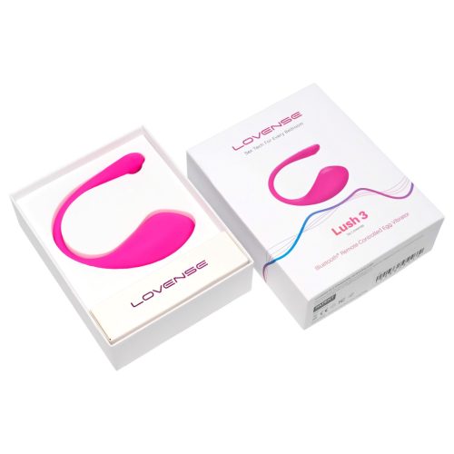Lovense Lush 3 – App-vezérelt vibrációs tojás (pink)