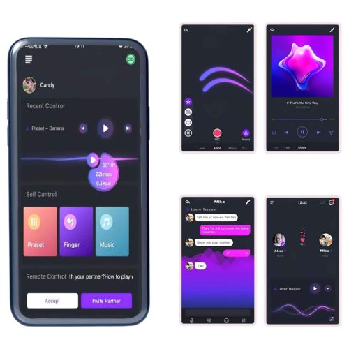 Magic Motion Rise - App-vezérelt vibrációs péniszgyűrű (fekete)