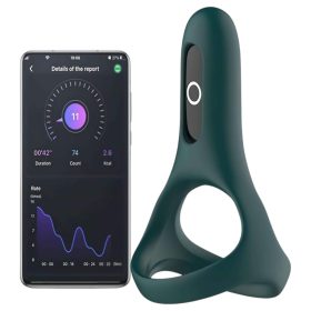   Magic Motion Rise - App-vezérelt vibrációs péniszgyűrű (zöld)