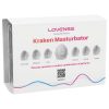 LOVENSE Kraken - tojás maszturbátor - 6db (fehér)