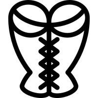 Top, corset and overalls