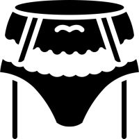 Garter belt, garter belt and thigh fix