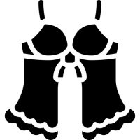 Baby doll, negligee and robe